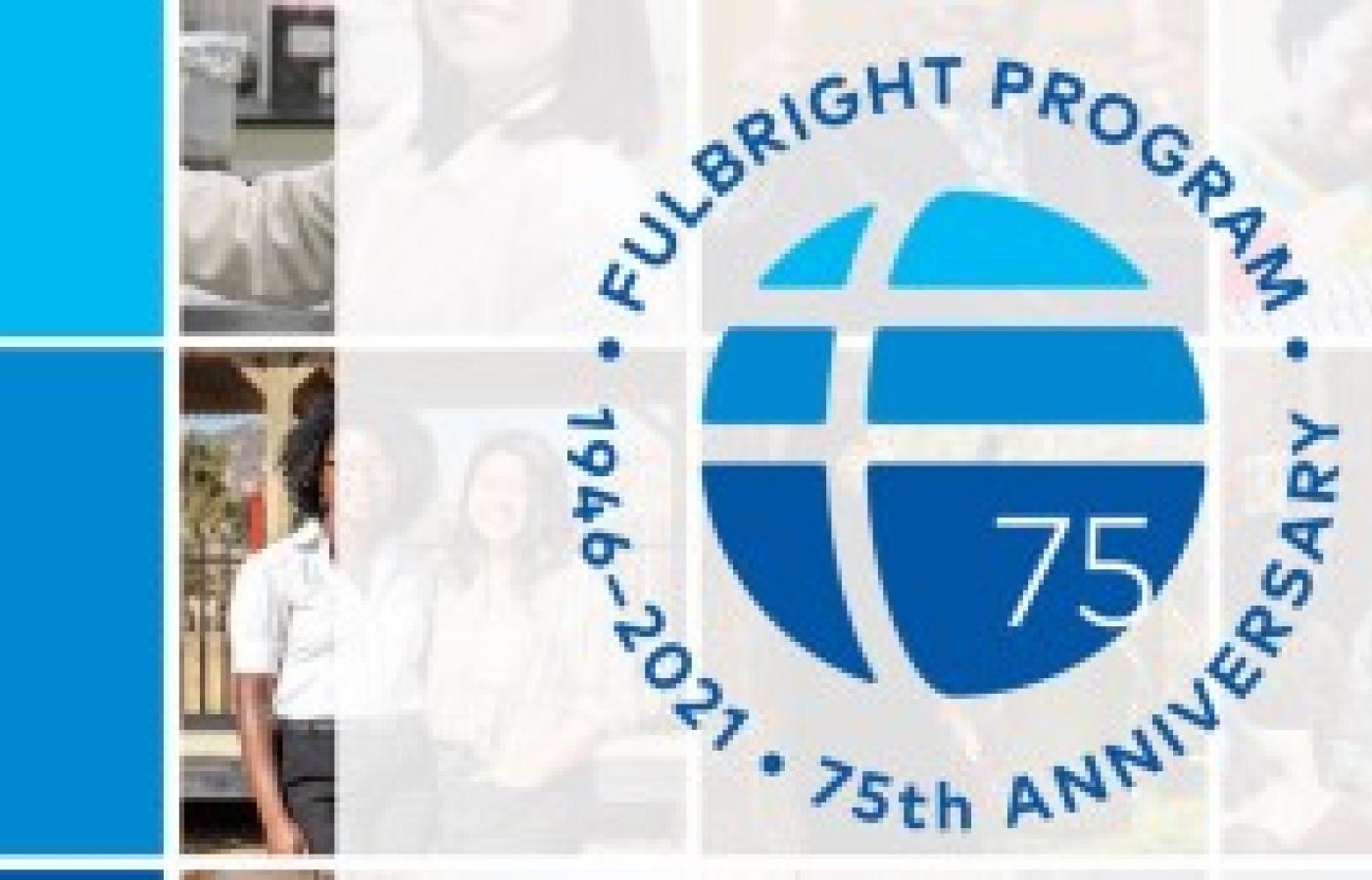 Image of Fulbright logo for 75th anniversary